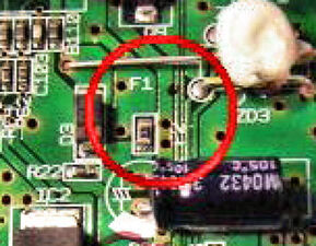 chipsicherung leiterplatte